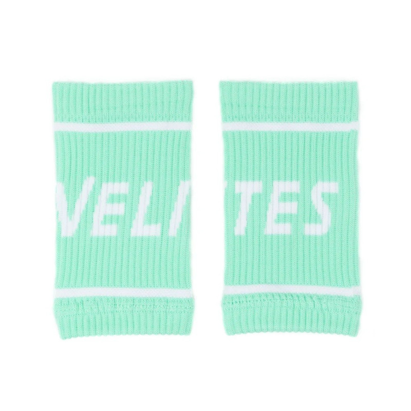 Bandes de poignet absorbantes - SWEATBANDS bleues MINT| VELITES — Bleu · Taille TU