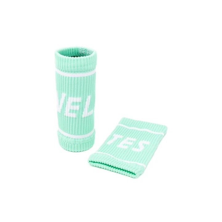 Bandes de poignet absorbantes - SWEATBANDS bleues MINT| VELITES — Bleu · Taille TU