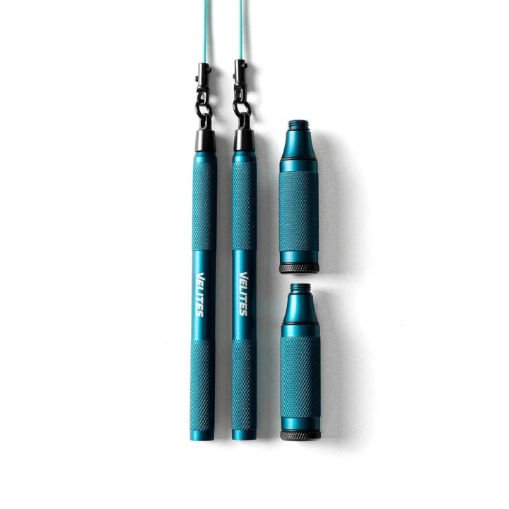 Corde à Sauter aluminium CYCLONE Bleu | VELITES — Bleu · Taille TU