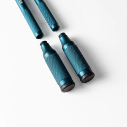 Corde à Sauter aluminium CYCLONE Bleu | VELITES — Bleu · Taille TU