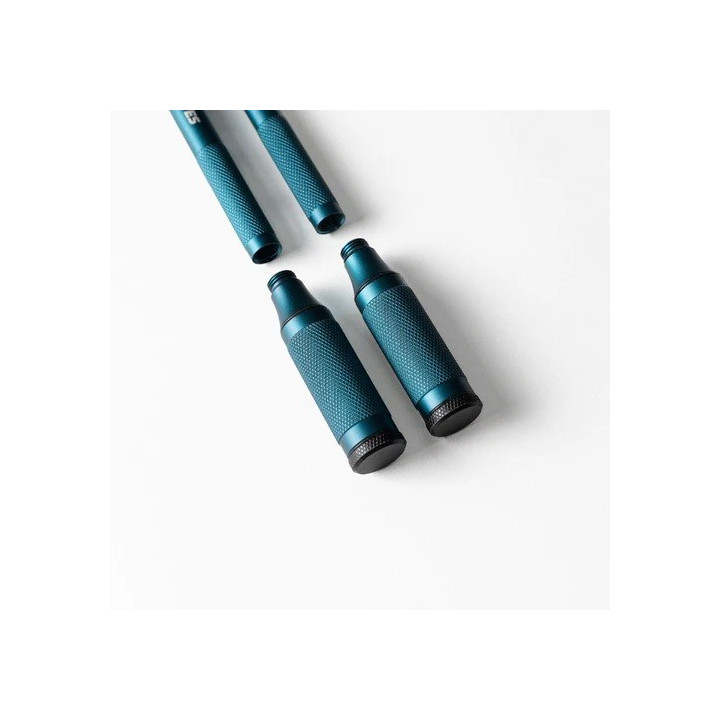 Corde à Sauter aluminium CYCLONE Bleu | VELITES — Bleu · Taille TU