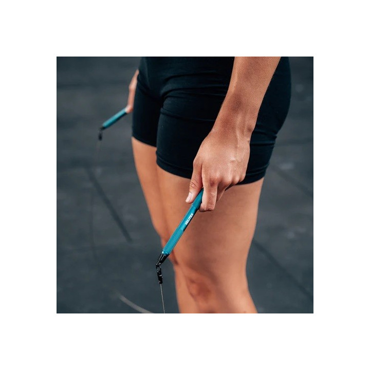 Corde à Sauter aluminium CYCLONE Bleu | VELITES — Bleu · Taille TU