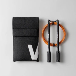Corde à Sauter aluminium CYCLONE Noir | VELITES — Noir · Taille TU
