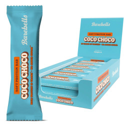 Pack de 12 Barres protéinées COCO CHOCO | BAREBELLS — 12 x 55 Gr · Taille TU