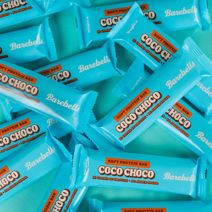 Pack de 12 Barres protéinées COCO CHOCO | BAREBELLS — 12 x 55 Gr · Taille TU