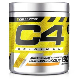 C4 Original Orange - Pré workout Cellucor 60 doses — ORANGE · Taille 390 Gr / 60 Doses
