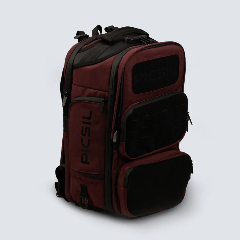 Sac à Dos Sport PICSIL MAVERICK 2e génération bordeaux 40L Imperméable et Résistant — Rouge · Taille TU Sac à Dos Sport PICSIL MAVERICK 2e génération bordeaux 40L Imperméable et Résistant — Rouge · Taille TU