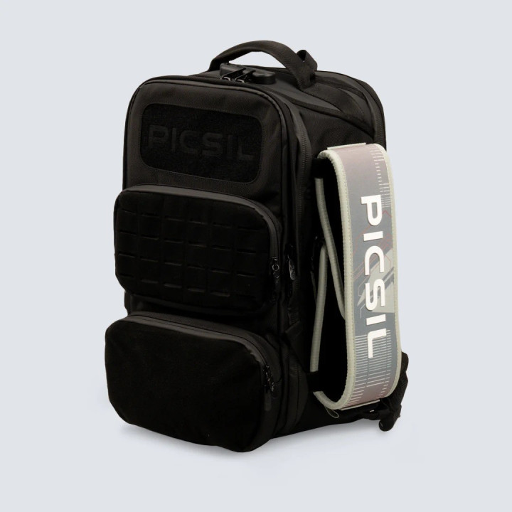 Sac à Dos PICSIL MAVERICK 40L noir 2e gen pour le Sport et les Voyages, Robuste et Ergonomique — Noir · Taille TU