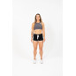 Brassière femme 4 STRAPS HIGH CHEST PEPPER | SAVAGE BARBELL — Gris · Taille XS