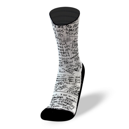 Chaussettes HERO WODS blanches | LITHE APPAREL — Blanc · Taille M (39-42)