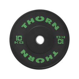 Disque Bumper Plate 10 KG | THORN+FIT EQUIPMENT — 10 KG · Taille Vert