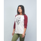 Baseball T-shirt unisexe bordeaux GORILLA OPS| VERY BAD WOD x WILL LENNART TATOO — Bordeaux · Taille XL