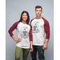 Baseball T-shirt unisexe bordeaux FRENCH WOD| VERY BAD WOD x WILL LENNART TATOO — Bordeaux · Taille XXL