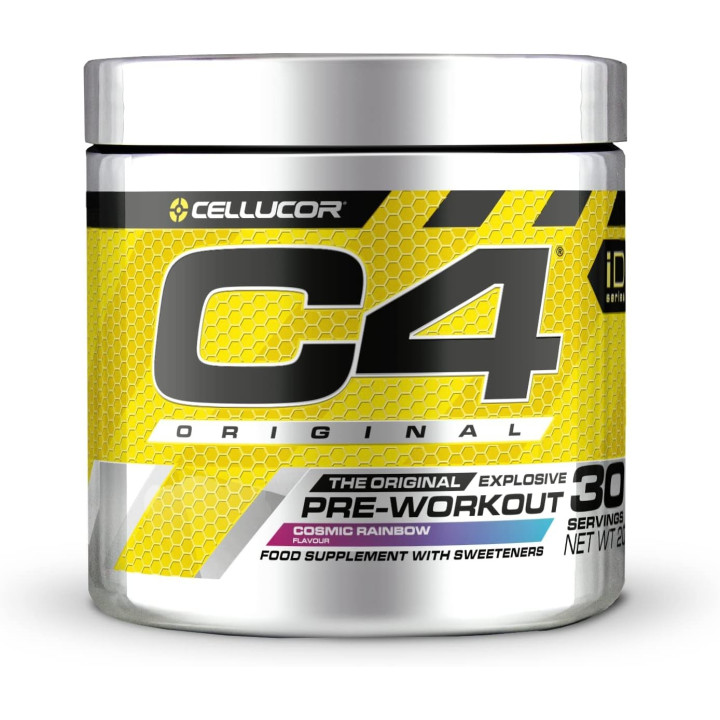 C4 Original Cosmic Rainbow - Pré workout Cellucor 30 doses — COSMIC RAINBOW · Taille 207 Gr / 30 Doses