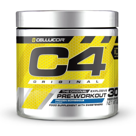 C4 Original Frozen Bombsicle - Pré workout Cellucor 30 doses — Frozen Bombsicle · Taille 207 Gr / 30 Doses