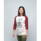 Baseball T-shirt unisexe bordeaux FRENCH WOD| VERY BAD WOD x WILL LENNART TATOO — Bordeaux · Taille XXL