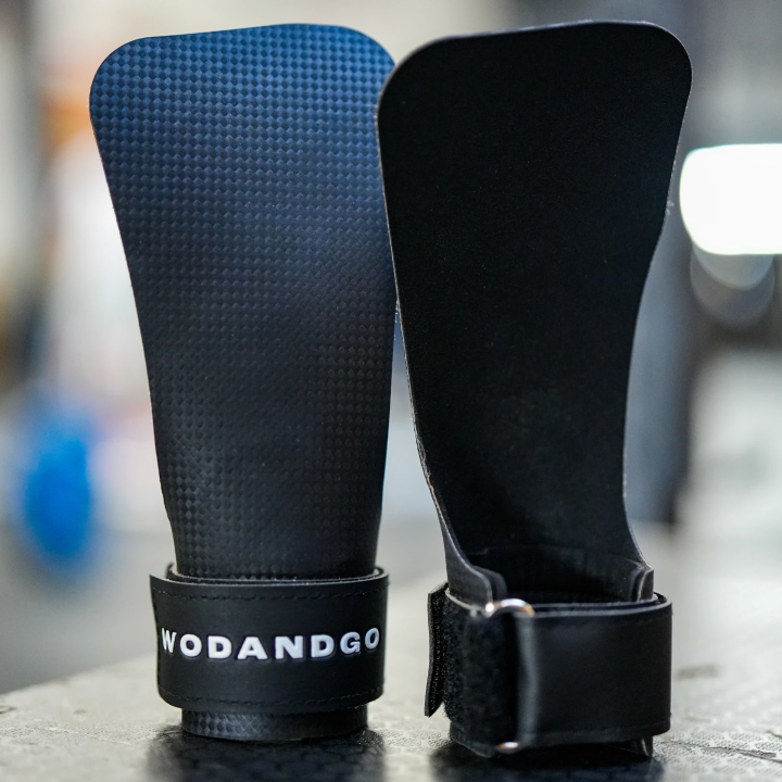 Maniques Gym POWERGRIP Fusion noir  - WODANDGO — Noir · Taille L