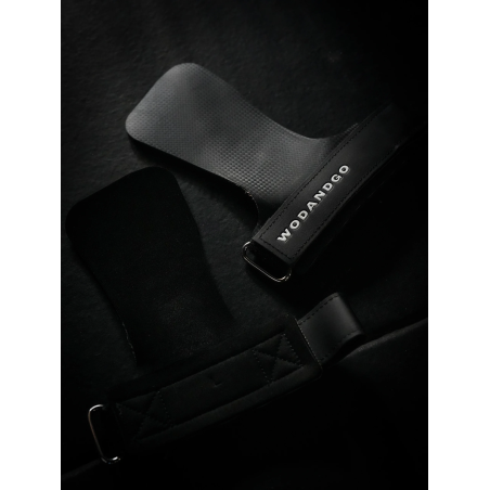 Maniques Gym POWERGRIP Fusion noir - WODANDGO — Noir · Taille L