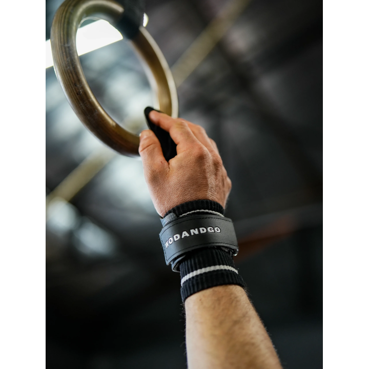 Maniques Gym POWERGRIP Fusion noir  - WODANDGO — Noir · Taille L
