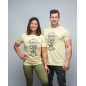 T-shirt unisexe jaune RIP MY GRIP | VERY BAD WOD x WILL LENNART TATOO — Jaune · Taille XS