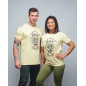 T-shirt unisexe jaune RIP MY GRIP | VERY BAD WOD x WILL LENNART TATOO — Jaune · Taille XS