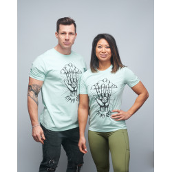 T-shirt unisexe vert clair RIP MY GRIP | VERY BAD WOD x WILL LENNART TATOO — Vert · Taille XXS