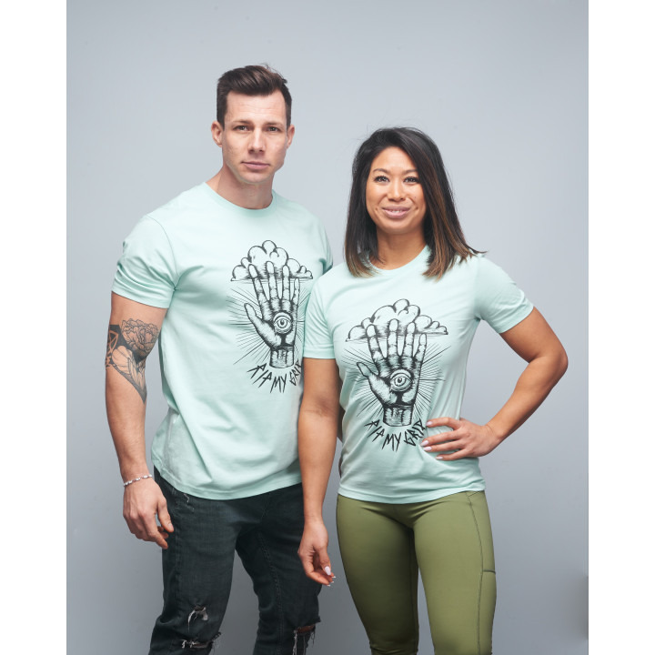 T-shirt unisexe vert clair RIP MY GRIP | VERY BAD WOD x WILL LENNART TATOO — Vert · Taille XXS