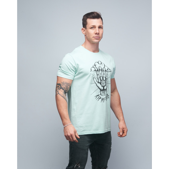 T-shirt unisexe vert clair RIP MY GRIP | VERY BAD WOD x WILL LENNART TATOO — Vert · Taille XXS
