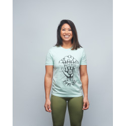 T-shirt unisexe vert clair RIP MY GRIP | VERY BAD WOD x WILL LENNART TATOO — Vert · Taille XXS