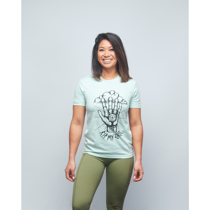 T-shirt unisexe vert clair RIP MY GRIP | VERY BAD WOD x WILL LENNART TATOO — Vert · Taille XXS