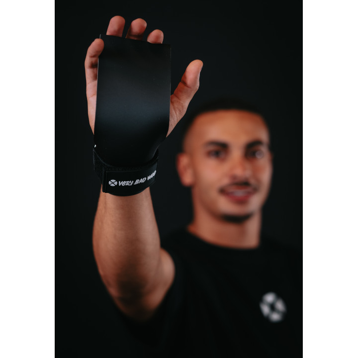 Maniques Cross Training Gecko L/XL - Grip total toute surface — Noir · Taille L-XL