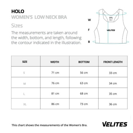 Brassière VELITES HOLO Low Neck - Vert Mojito Medium Impact — Vert · Taille L