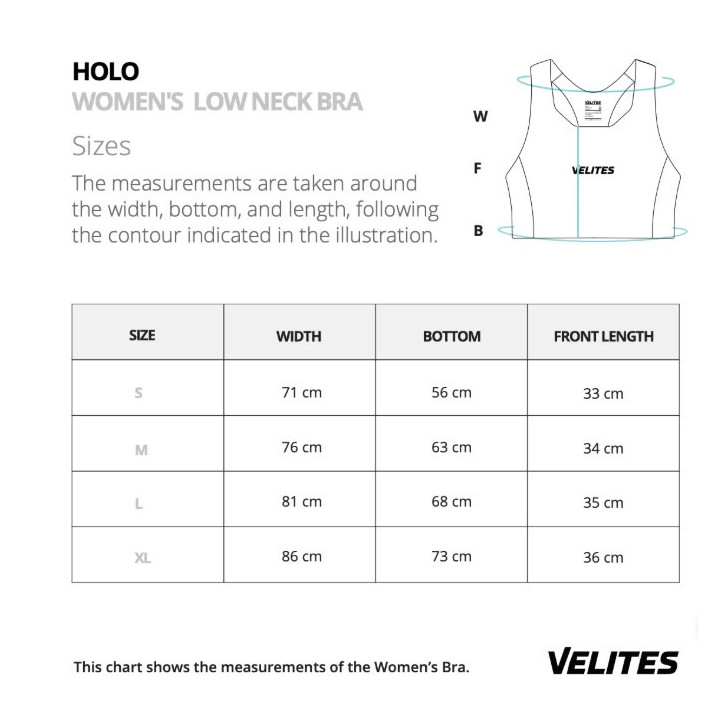 Brassière VELITES HOLO Low Neck - Vert Mojito Medium Impact — Vert · Taille L