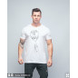 T-shirt unisexe blanc NEVER TOO HIGH | VERY BAD WOD x WILL LENNART TATOO — Blanc · Taille L