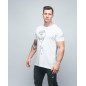 T-shirt unisexe blanc NEVER TOO HIGH | VERY BAD WOD x WILL LENNART TATOO — Blanc · Taille L
