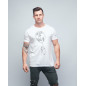 T-shirt unisexe blanc NEVER TOO HIGH | VERY BAD WOD x WILL LENNART TATOO — Blanc · Taille L