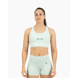 Brassière VELITES HOLO High Neck vert mojito - maintien moyen — Vert · Taille L