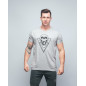 T-shirt unisexe gris SKULL| VERY BAD WOD x WILL LENNART TATOO — Gris · Taille XL