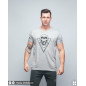 T-shirt unisexe gris SKULL| VERY BAD WOD x WILL LENNART TATOO — Gris · Taille XL