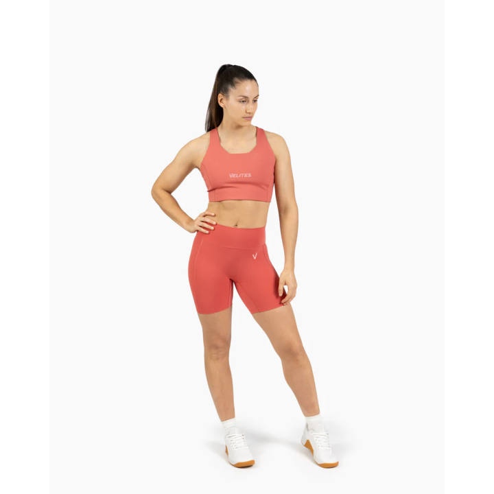 Brassière VELITES HOLO High Neck rose raspberry - maintien moyen — Rose · Taille M