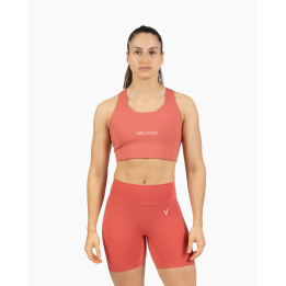 Brassière VELITES HOLO High Neck rose raspberry - maintien moyen — Rose · Taille L