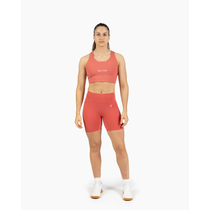 Brassière VELITES HOLO High Neck rose raspberry - maintien moyen — Rose · Taille L