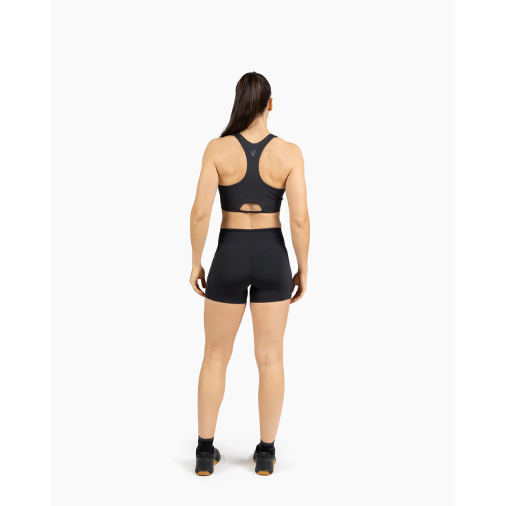Brassière VELITES HOLO High Neck noire - maintien moyen — Noir · Taille S