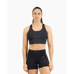 Brassière VELITES HOLO High Neck noire - maintien moyen — Noir · Taille M