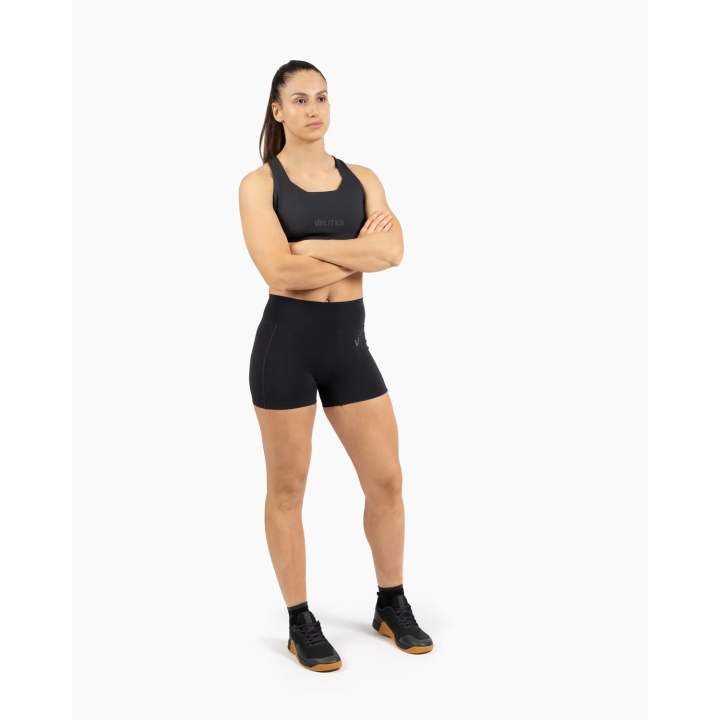 Brassière VELITES HOLO High Neck noire - maintien moyen — Noir · Taille L
