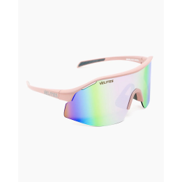 Lunettes de soleil Velites Raptor - Rose/Gold sport — Monture rose / Verres dorés · Taille TU