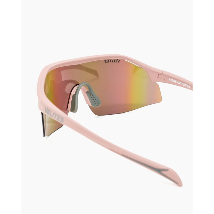 Lunettes de soleil Velites Raptor - Rose/Gold sport — Monture rose / Verres dorés · Taille TU