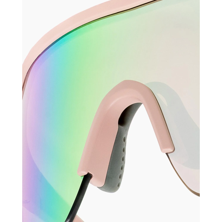 Lunettes de soleil Velites Raptor - Rose/Gold sport — Monture rose / Verres dorés · Taille TU