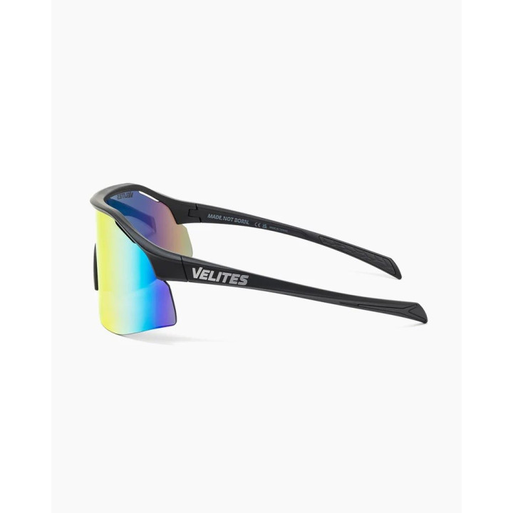 Lunettes de soleil Velites Raptor - Noir/Rouge sport — Monture noire / Verres oranges · Taille TU