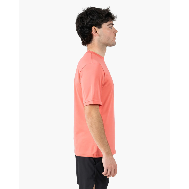 T-shirt HOLO Basic VELITES rose - Performance respirante — Rose · Taille L